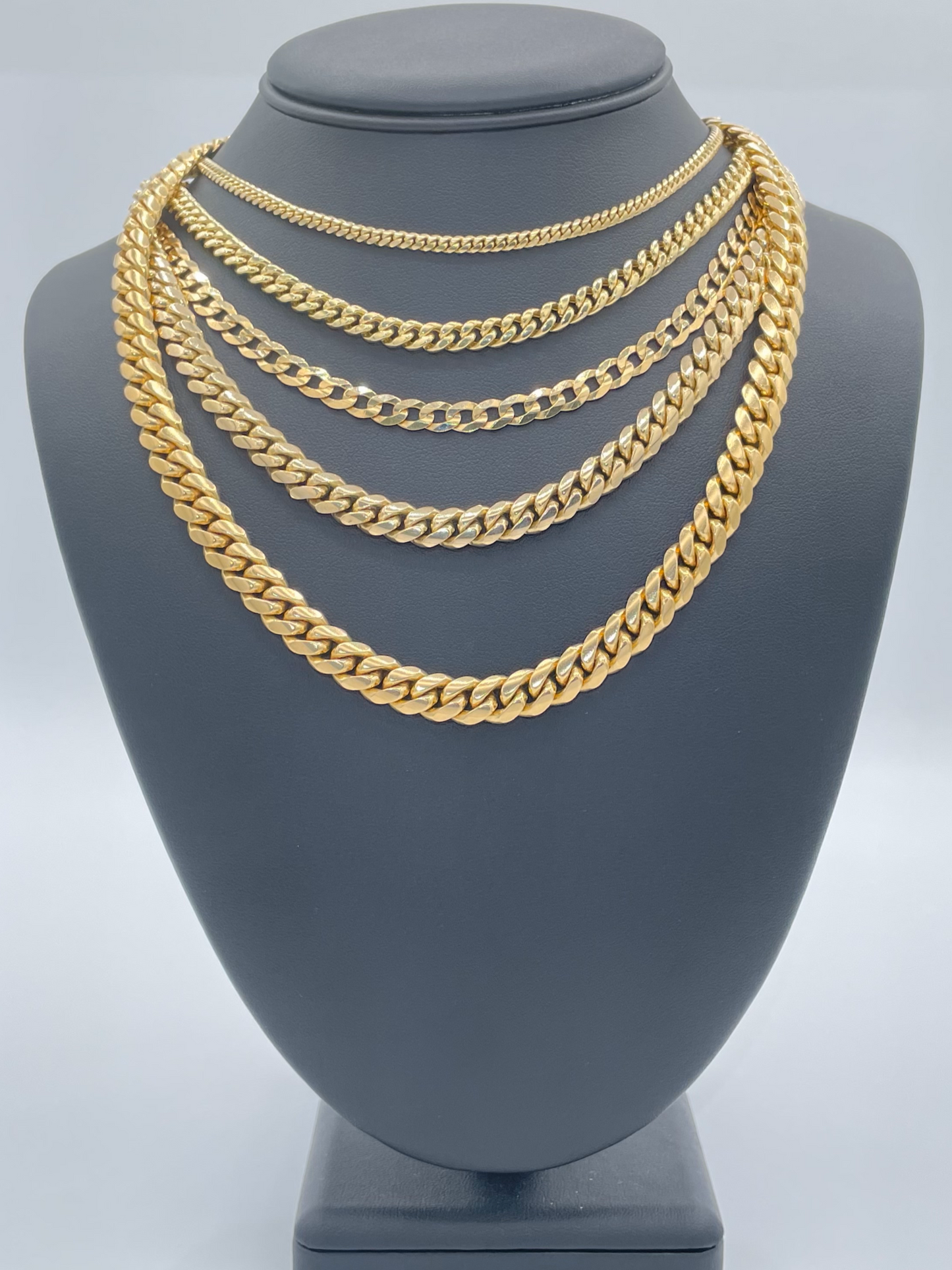 14K Yellow Gold Cuban Chain