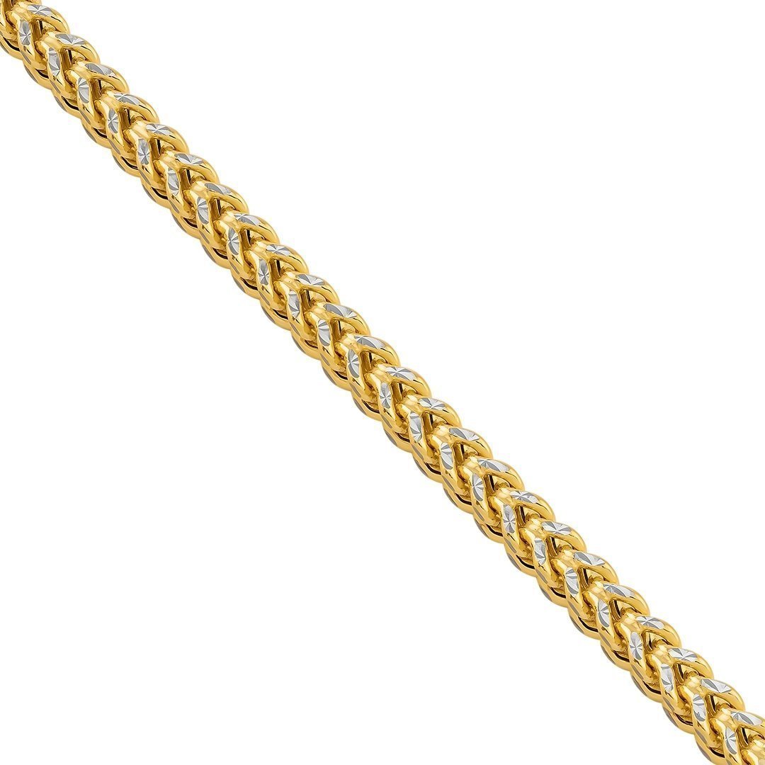 14K Yellow Gold Franco Chain - 2mm