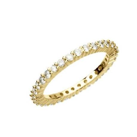 14K Gold Diamond Classic Eternity Band