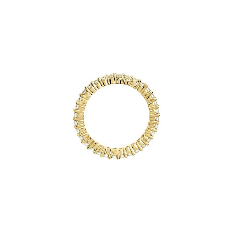 14K Gold Diamond Classic Eternity Band