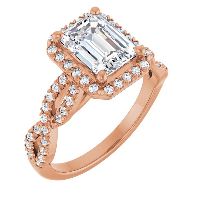 Radiant Diamond Austin Engagement Ring