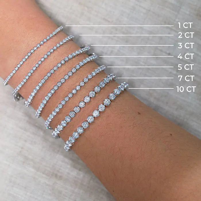 Lab Grown Diamond Tennis Bracelet