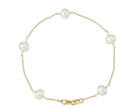 Cultured Freshwater Pearl 7" Bracelet