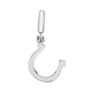 14K Gold Horseshoe Charm