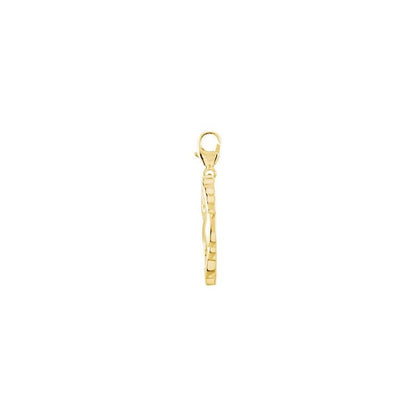 14K Yellow Charming Animals® Horse Charm