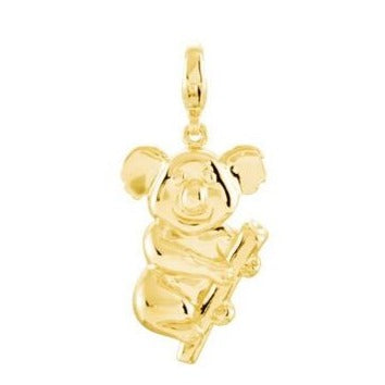 14K Yellow Charming Animals® Koala Bear Charm