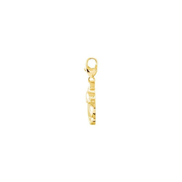 14K Yellow Charming Animals® Deer Charm