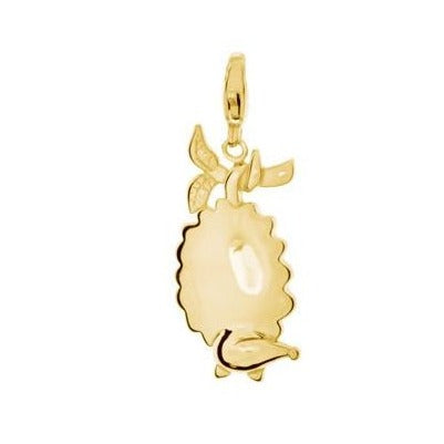 14K Yellow Charming Animals Possum Charm