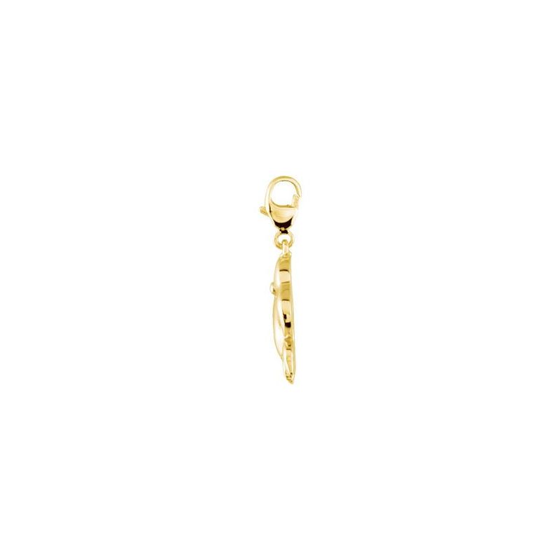 14K Yellow Charming Animals® Crab Charm