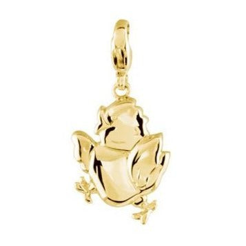 14K Yellow Charming Animals® Baby Chick Charm