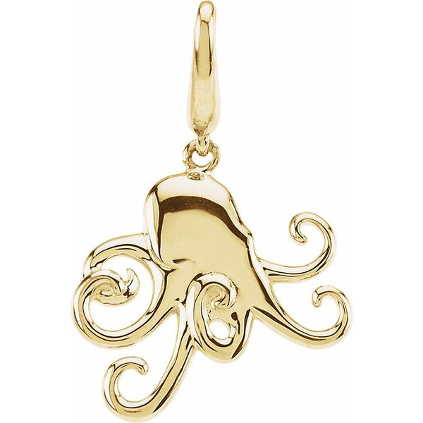 Dainty Animal- lover Octopus Charm for Bracelets and Necklace