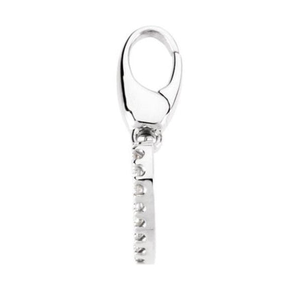 14K Gold Diamond Heart Charm