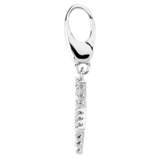 14K Gold  Diamond Star Charm