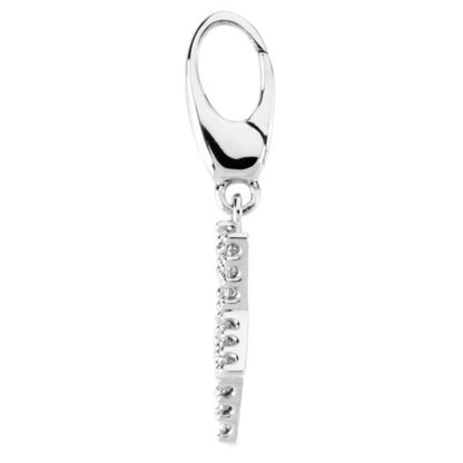 14K Gold  Diamond Star Charm