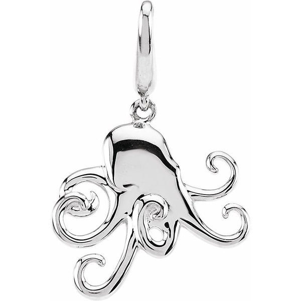 Dainty Animal- lover Octopus Charm for Bracelets and Necklace