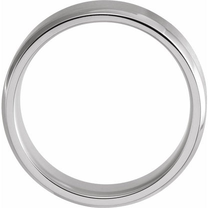 14K Gold Classic Beveled-Edge Band