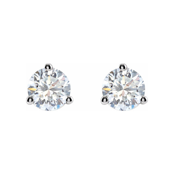 14K Gold 0.50 CTW Diamond Stud Earrings