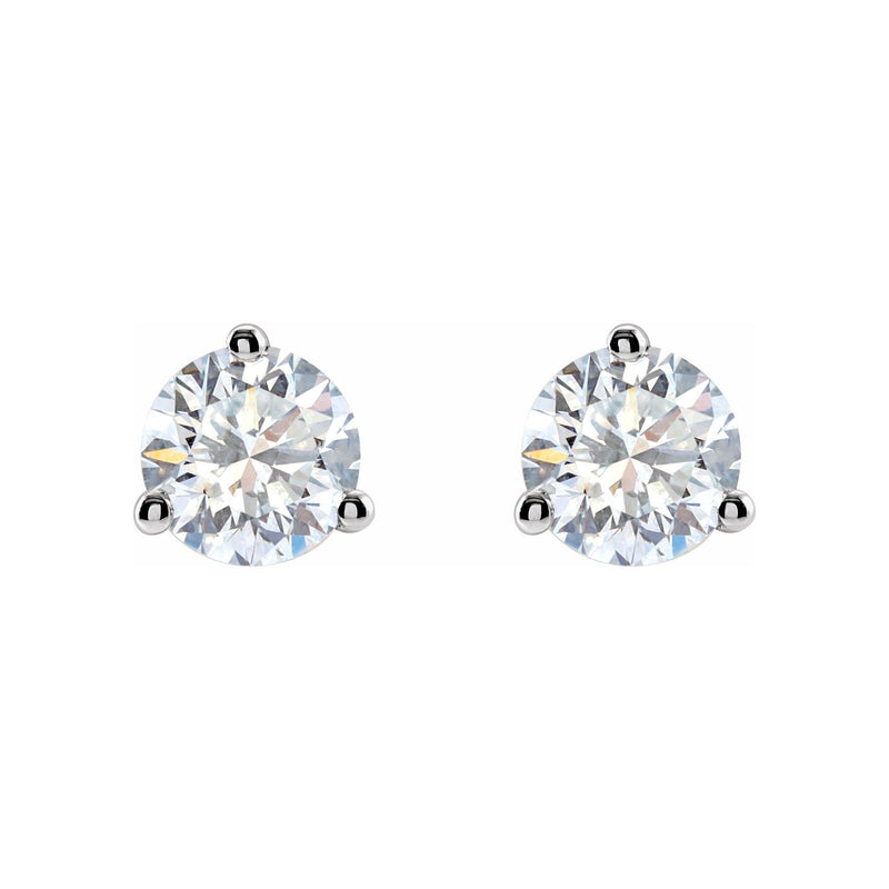 14K Gold 0.50 CTW Diamond Stud Earrings