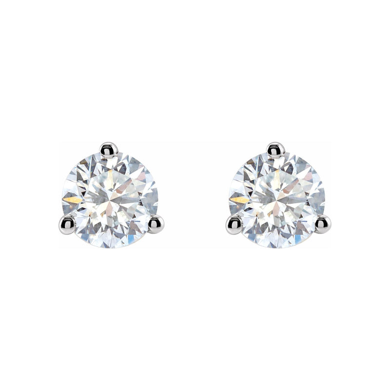 14K Gold 0.30 CTW Diamond Stud Earrings