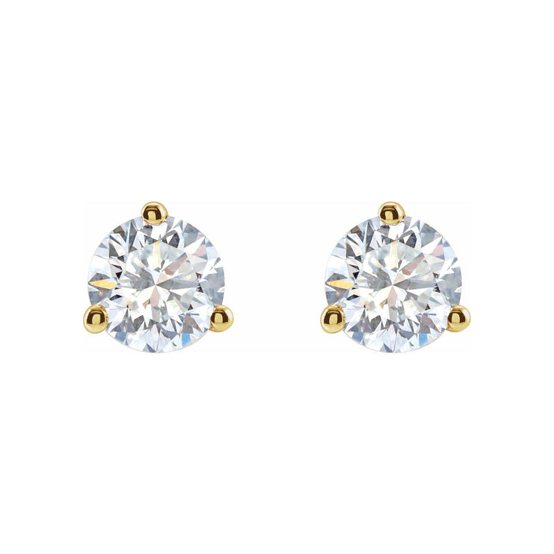 14K Gold 0.30 CTW Diamond Stud Earrings