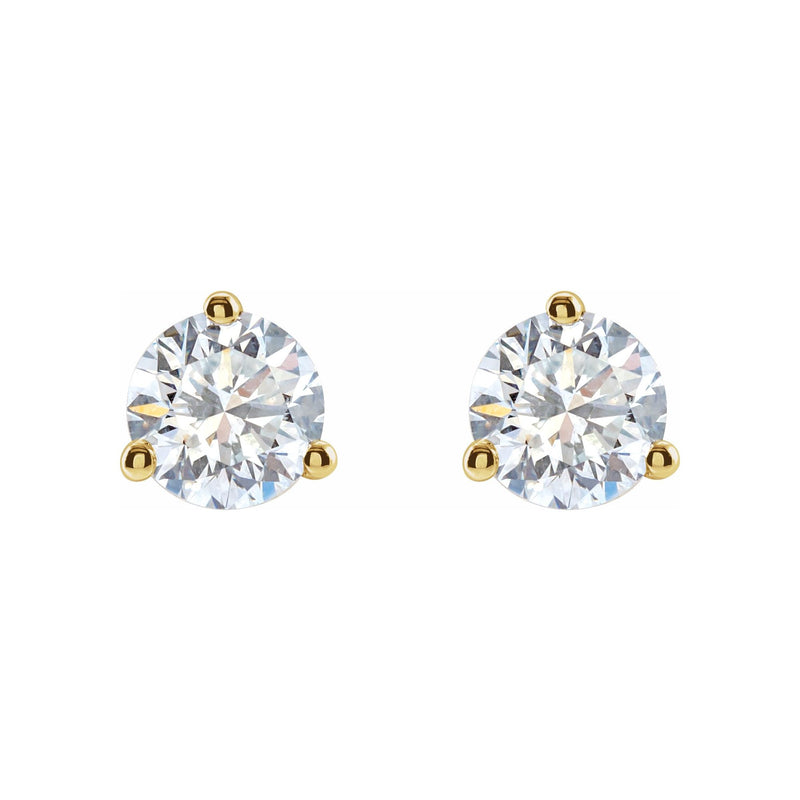 14K Gold 0.20 CTW Diamond Stud Earrings