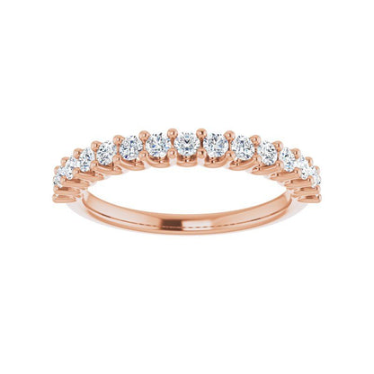 14K Gold 2.5 mm Diamond Luxe Band