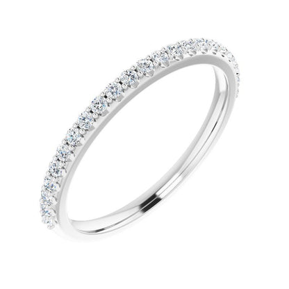 Platinum & Diamond Classic Anniversary Band