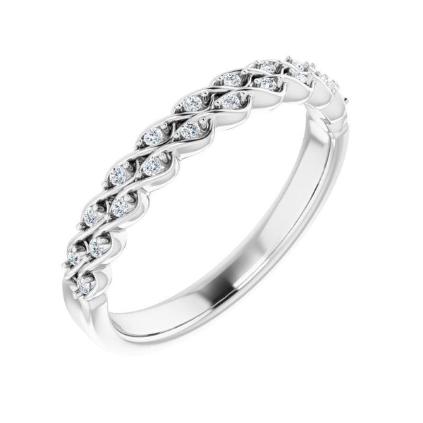 Platinum Diamond Antelope Anniversary Band