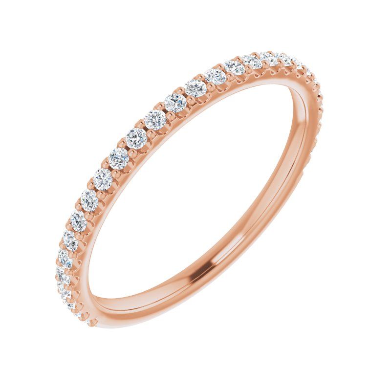 14K Gold Diamond Classic Band