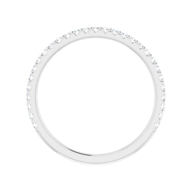 14K Gold Diamond Classic Band - 1.3 mm