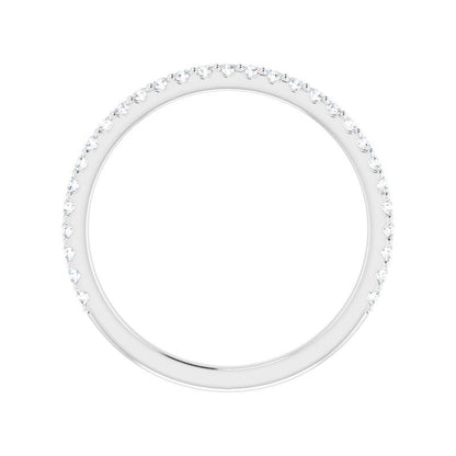 14K Gold Diamond Classic Band - 1.3 mm
