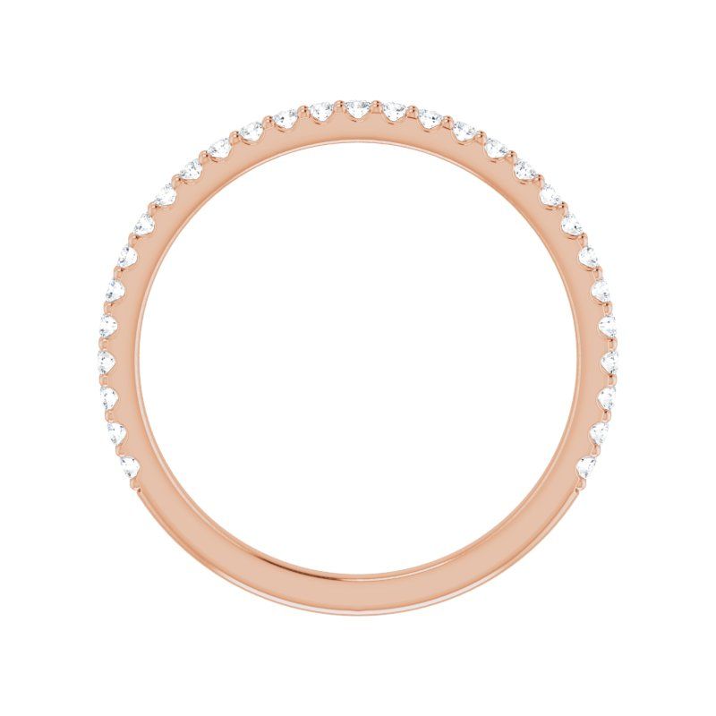 14K Gold Diamond Classic Band - 1.3 mm