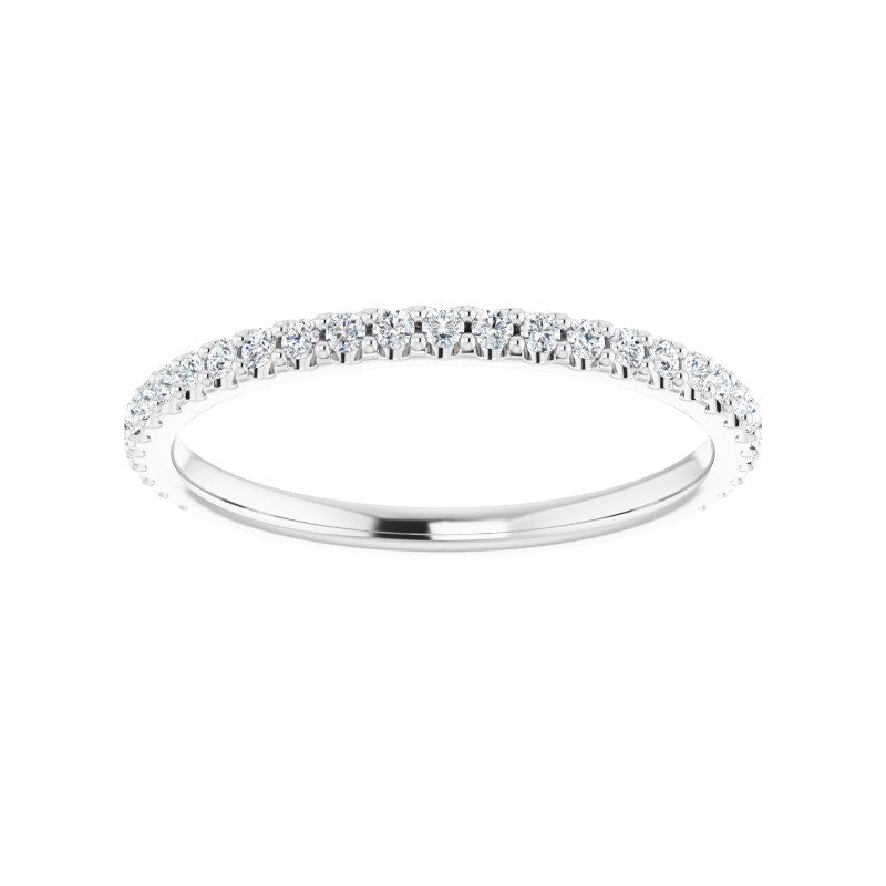 14K Gold Diamond Classic Band - 1.3 mm