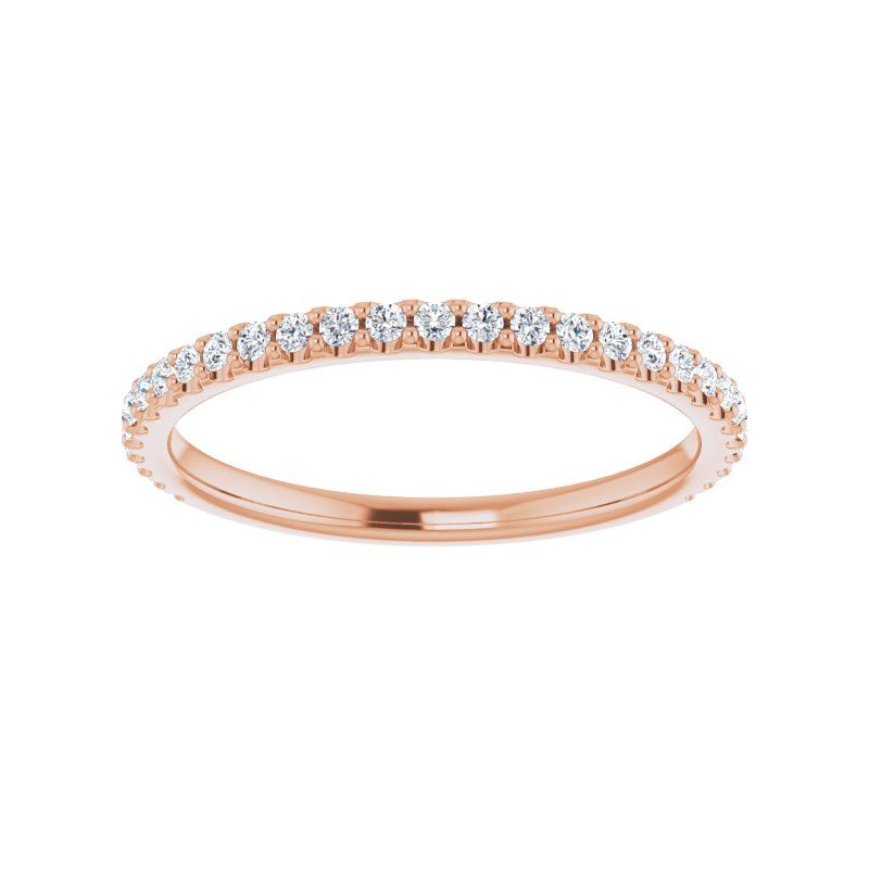 14K Gold Diamond Classic Band - 1.3 mm