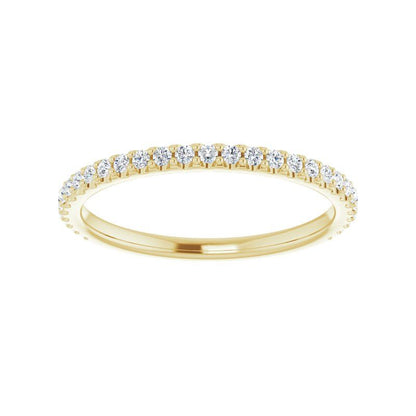 14K Gold Diamond Classic Band - 1.3 mm