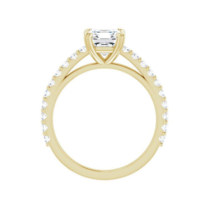 Asscher Cut Engagement Ring