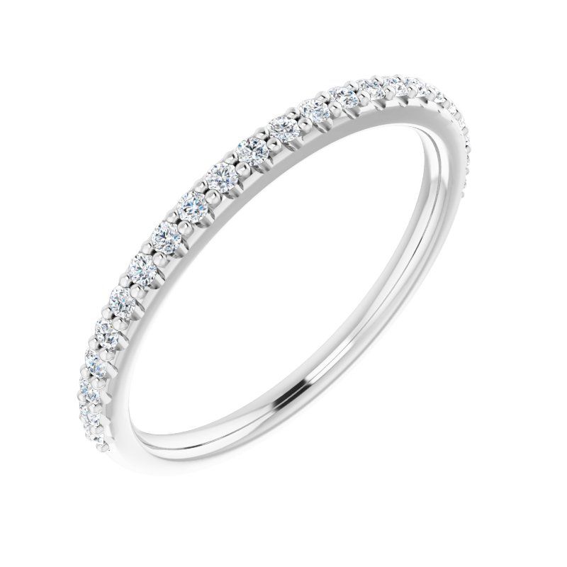 Platinum Diamond Classic Band Ring