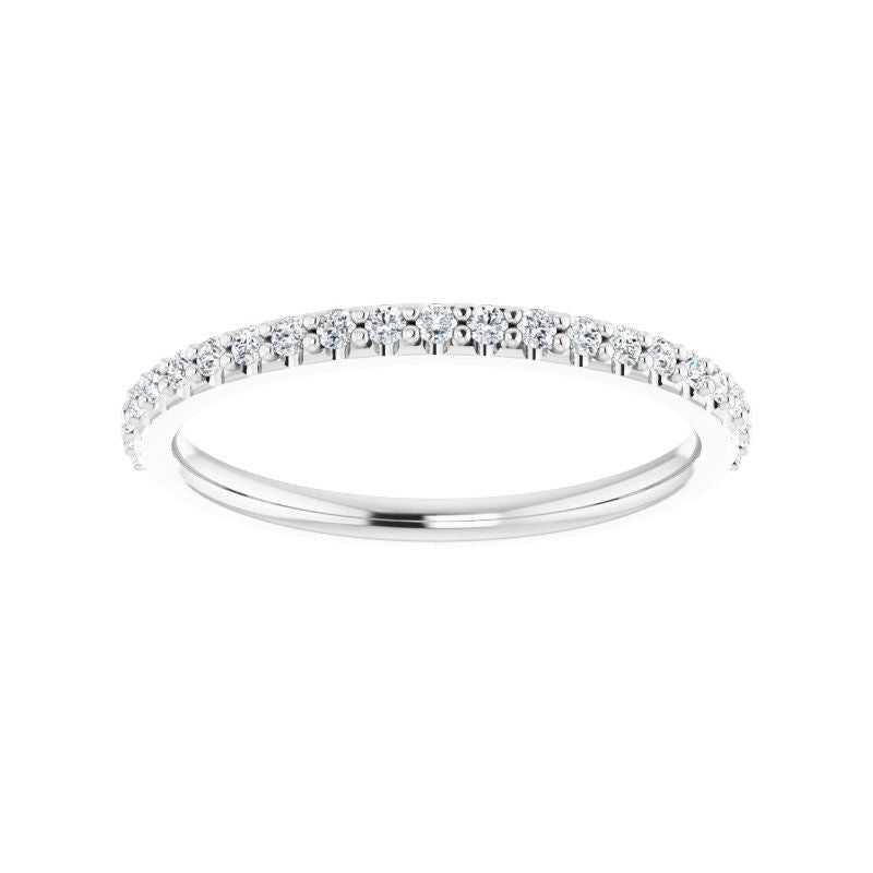 Platinum Diamond Classic Band Ring