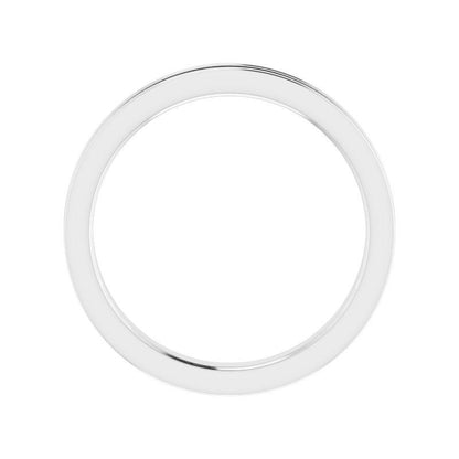 14K Gold Diamond Stylish Channel-Set Anniversary Band