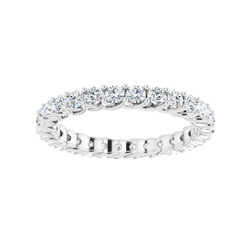 14K Gold Diamond Allied Eternity Band