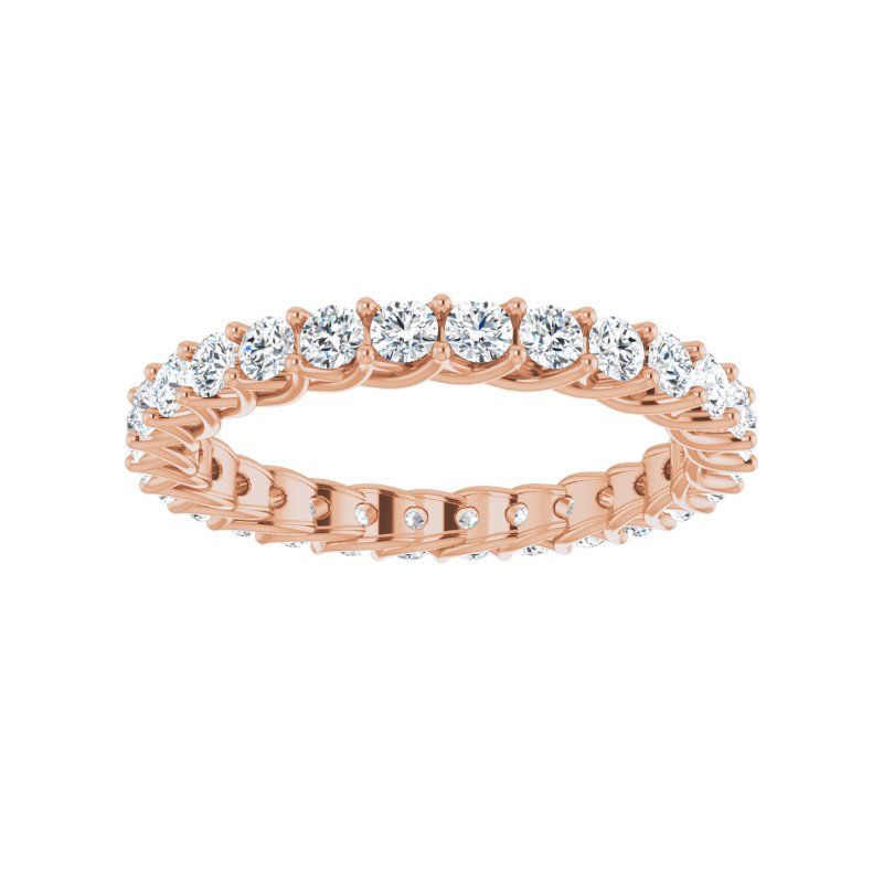 14K Gold Diamond Allied Eternity Band