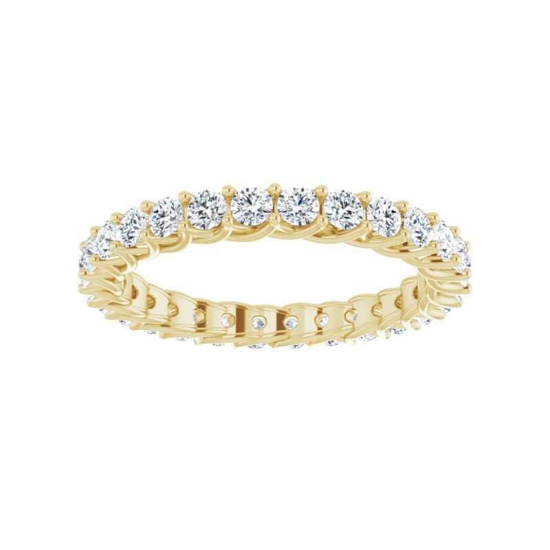 14K Gold Diamond Allied Eternity Band