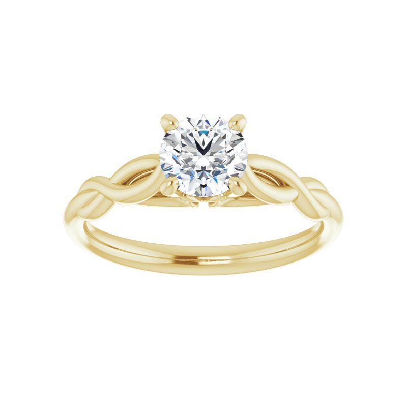 14K Diamond California Classic Engagement Ring