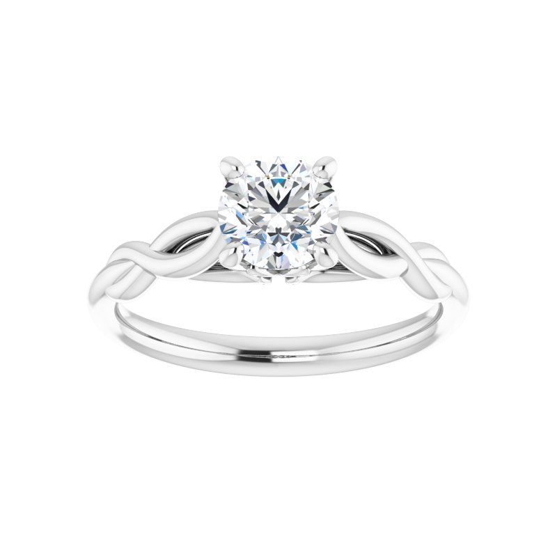 14K Diamond California Classic Engagement Ring