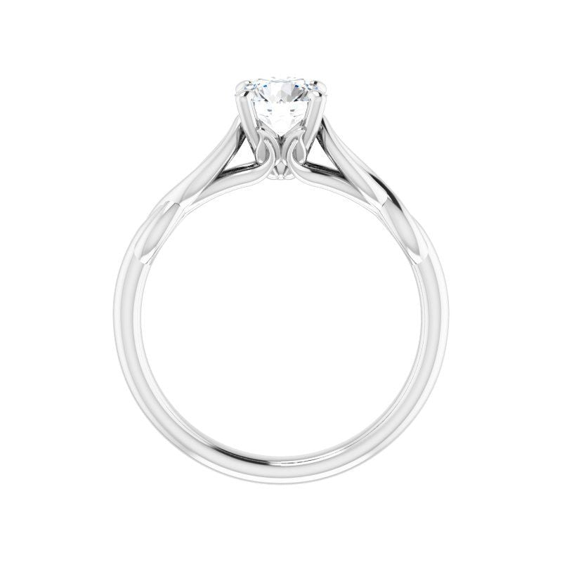 14K Diamond California Classic Engagement Ring