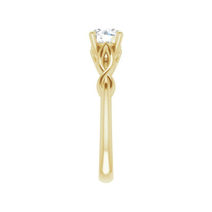 14K Diamond California Classic Engagement Ring