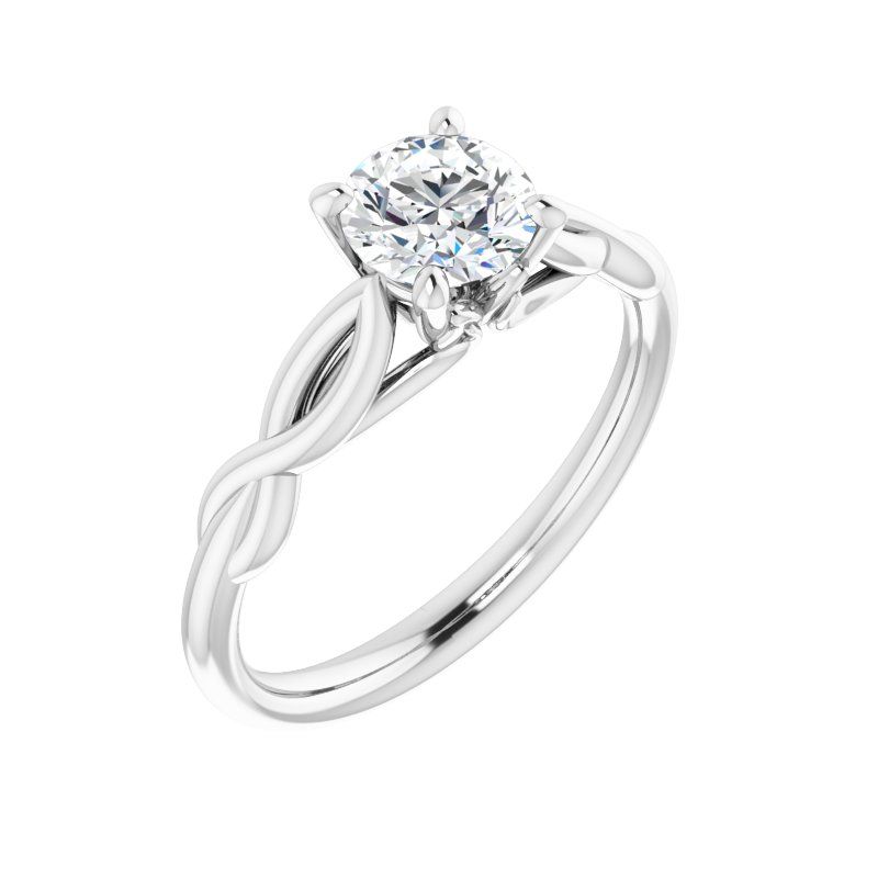 14K Diamond California Classic Engagement Ring