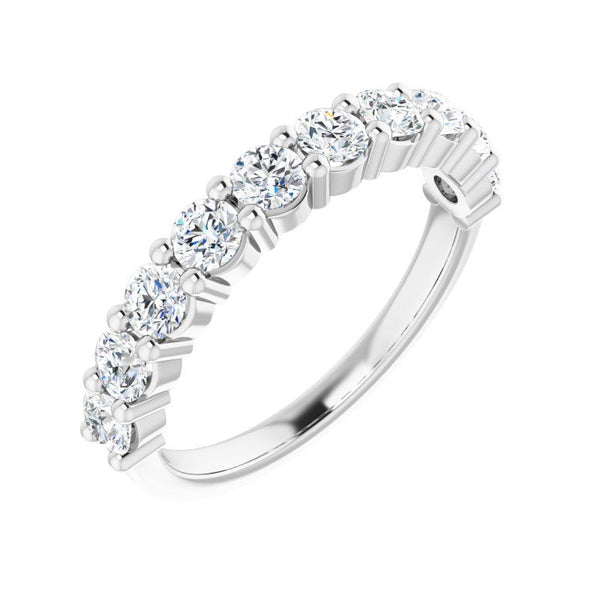 14K White 3.00 mm Diamond Ever Band