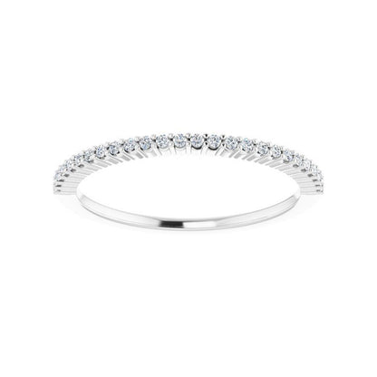 Platinum Diamond 26 Stone Classic Anniversary Band