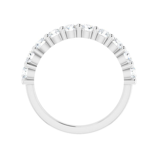 14K White 3.00 mm Diamond Ever Band